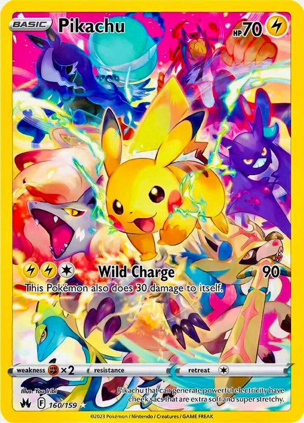 Pikachu - 160/159 - Secret Rare - Crown Zenith