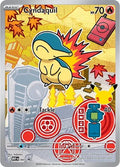 Cyndaquil 047 Mega Evolution Black Star Promo Pokémon card