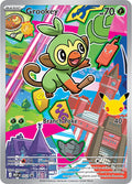 Grookey 52 MEP 30th Anniversary Pokémon promo card