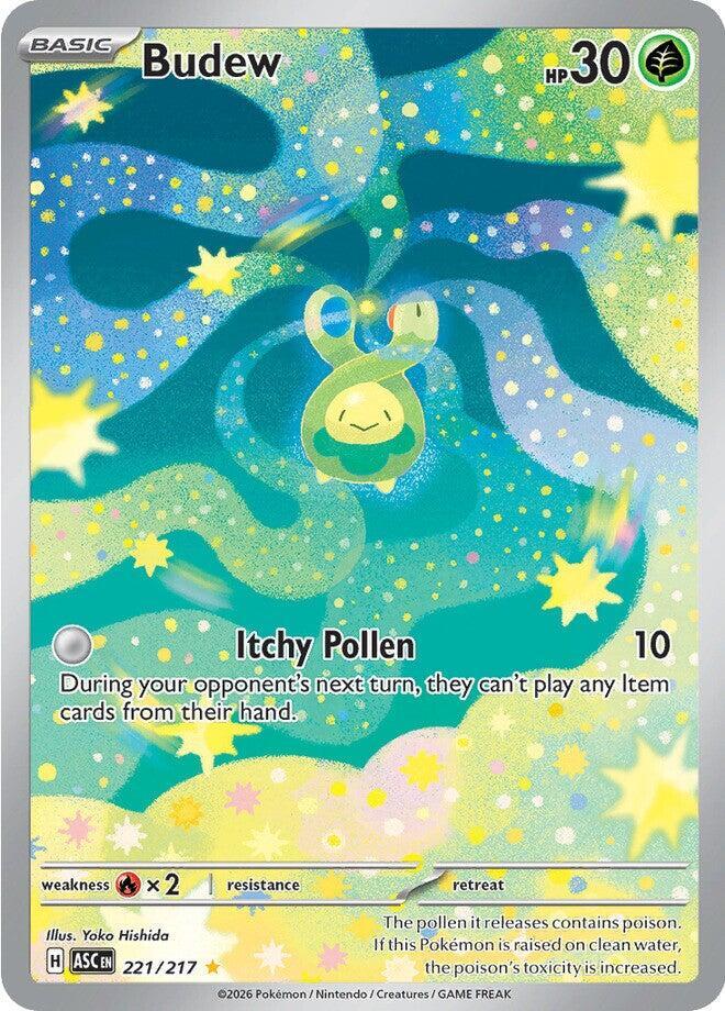 Budew - 221/217 - Illustration Rare - Ascended Heroes - HazzCardShop