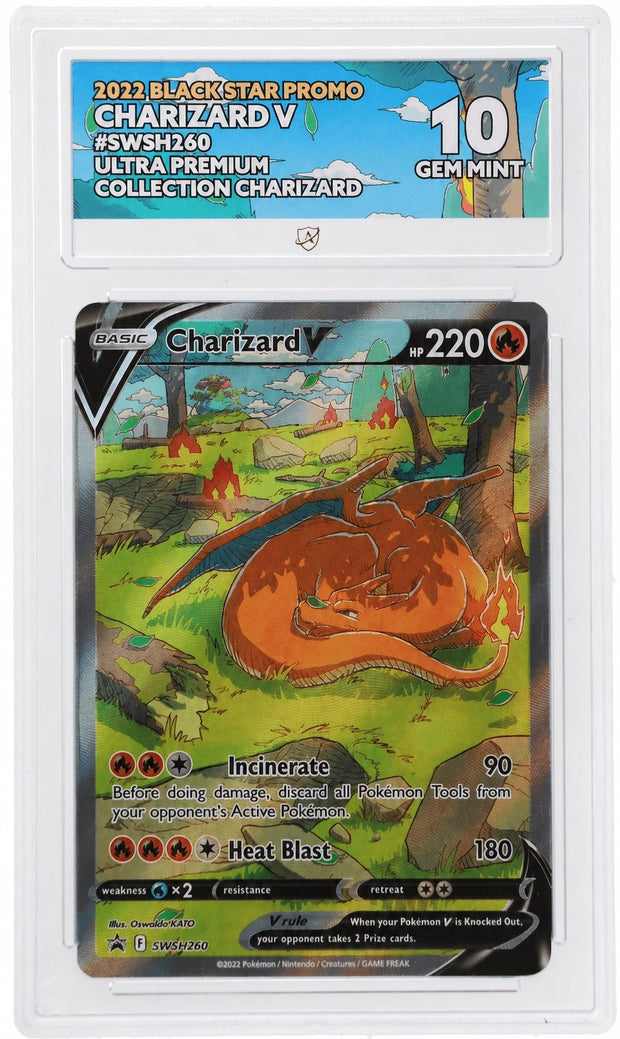 Charizard V SWSH260 – ACE 10 – Promo – SWSH Black Star Promos