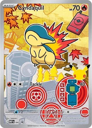 Cyndaquil 047 – Mega Evolution Black Star Promo