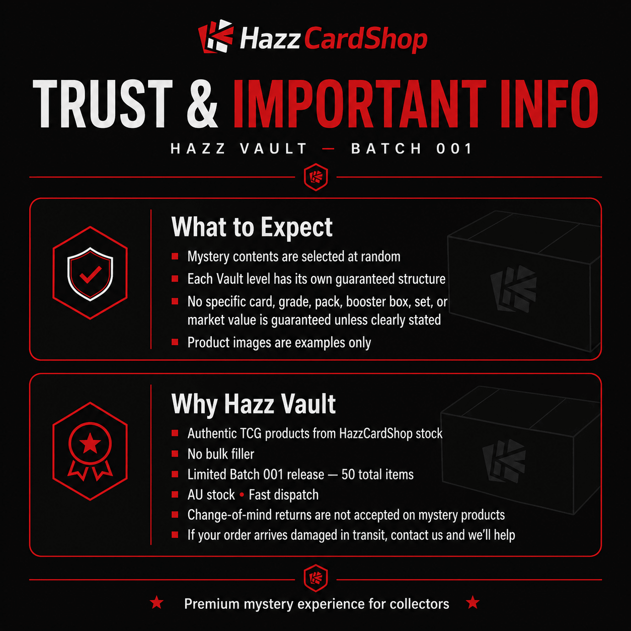 Hazz Vault Pokémon Mystery Box - HazzCardShop