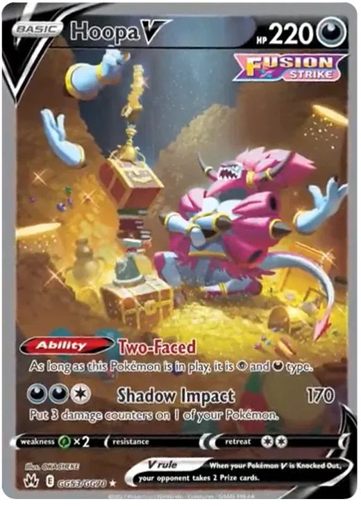 Hoopa V GG53/GG70 – Ultra Rare – Crown Zenith