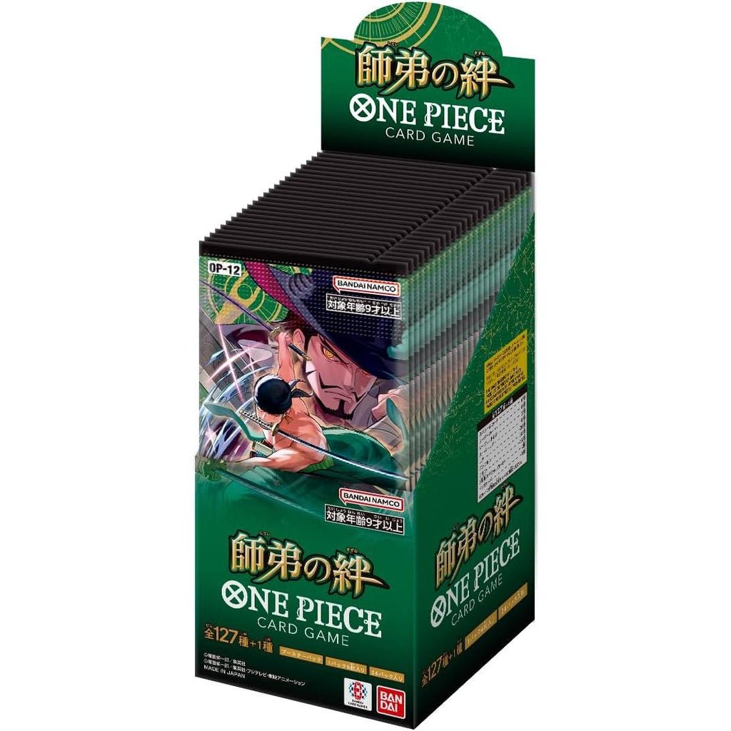 One Piece Card Game OP-12 Legacy of the Master Japanese Booster Box - HazzCardShop