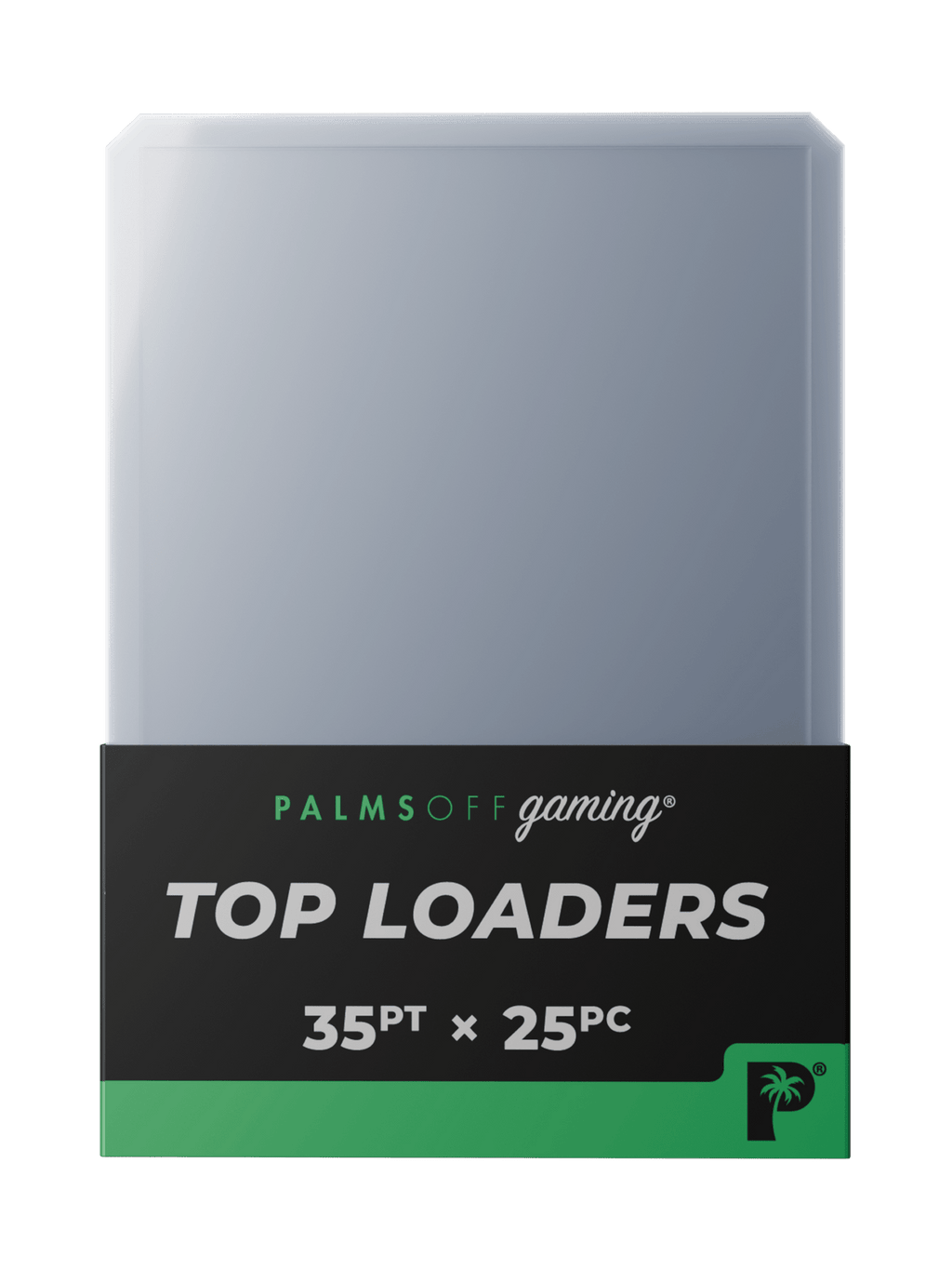 Palms Off Gaming 35pt Top Loaders - 25pc - HazzCardShop