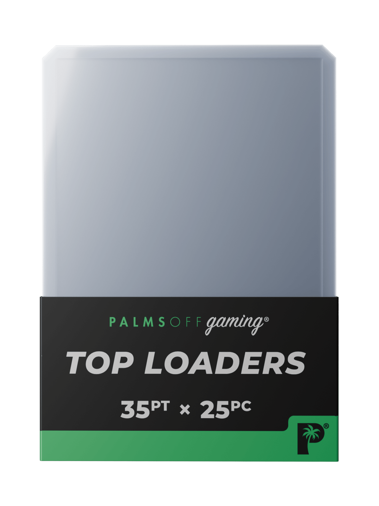 Palms Off Gaming 35pt Top Loaders - 25pc - HazzCardShop