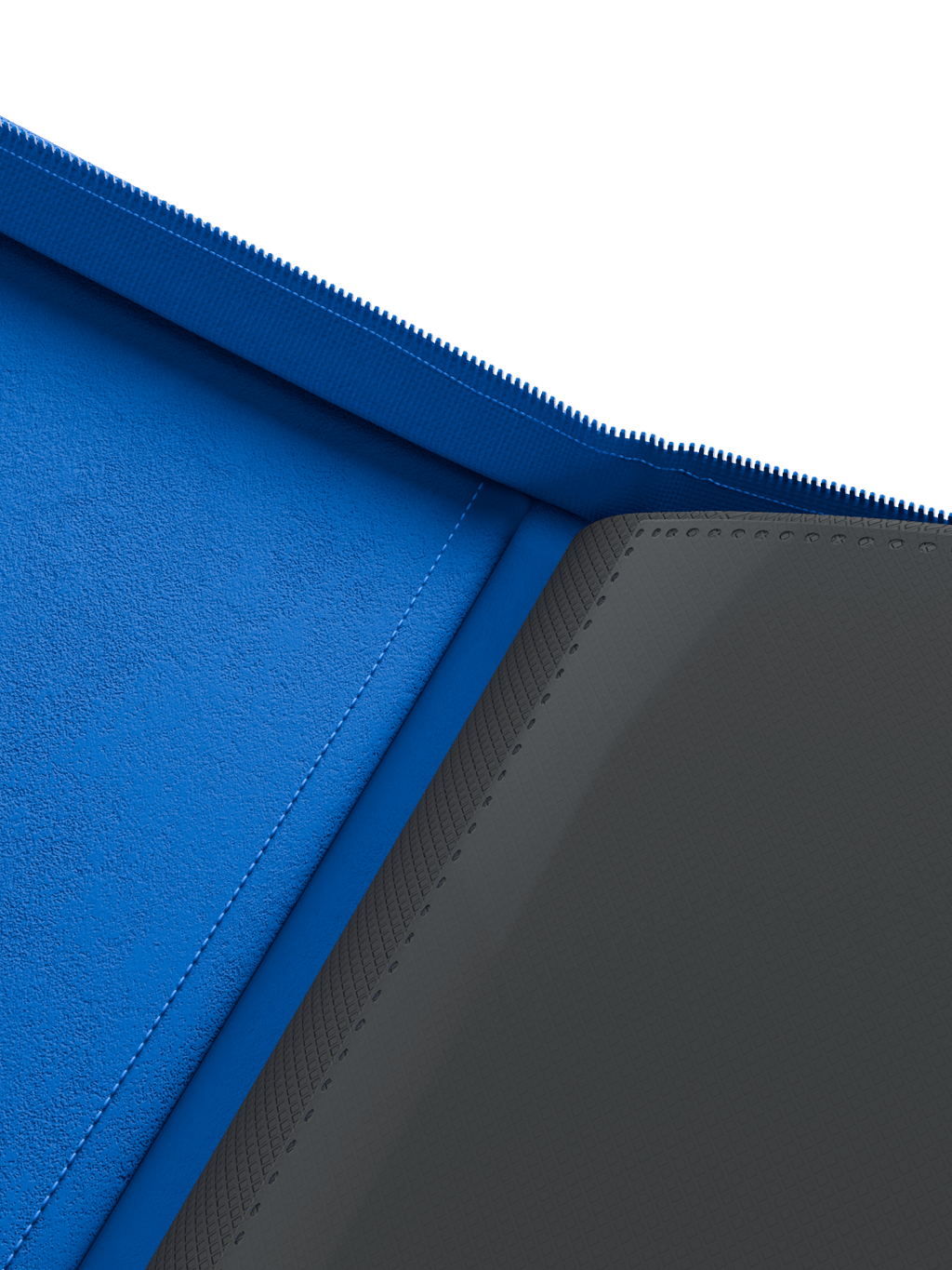 Palms Off Gaming Collector's Series 4 Pocket Top Loader Zip Binder - Blue - HazzCardShop
