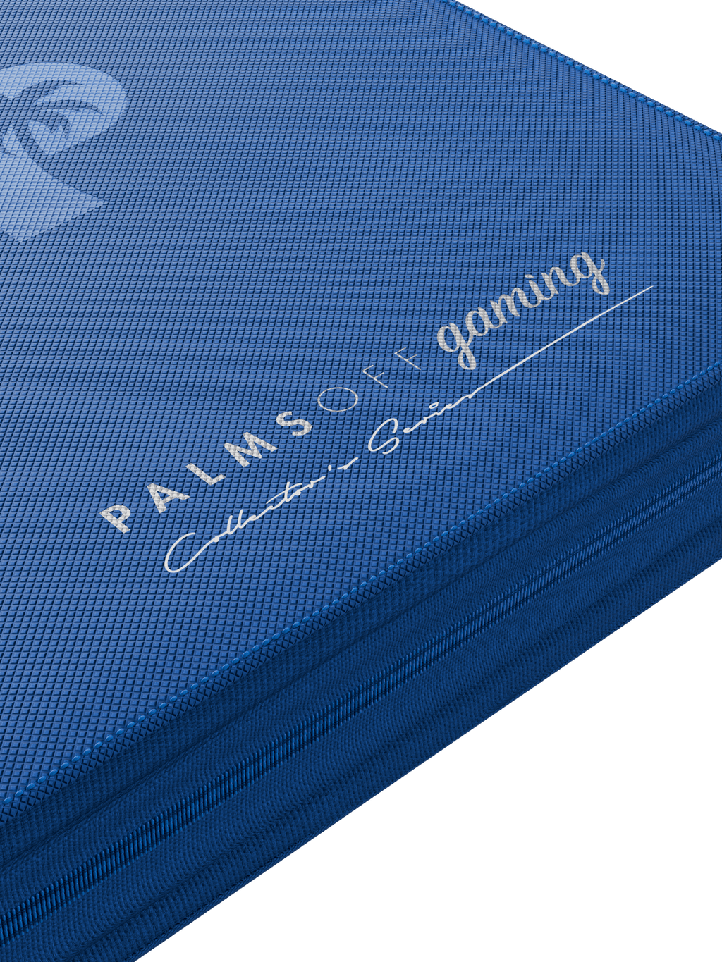 Palms Off Gaming Collector's Series 4 Pocket Top Loader Zip Binder - Blue - HazzCardShop