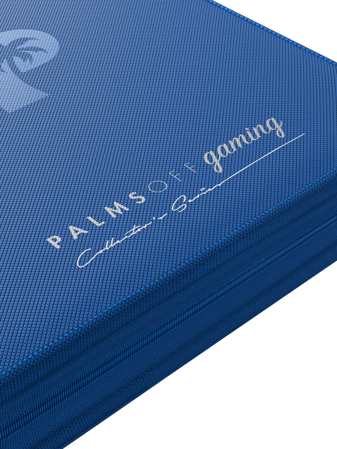 Palms Off Gaming Collector's Series 4 Pocket Top Loader Zip Binder - Blue - HazzCardShop