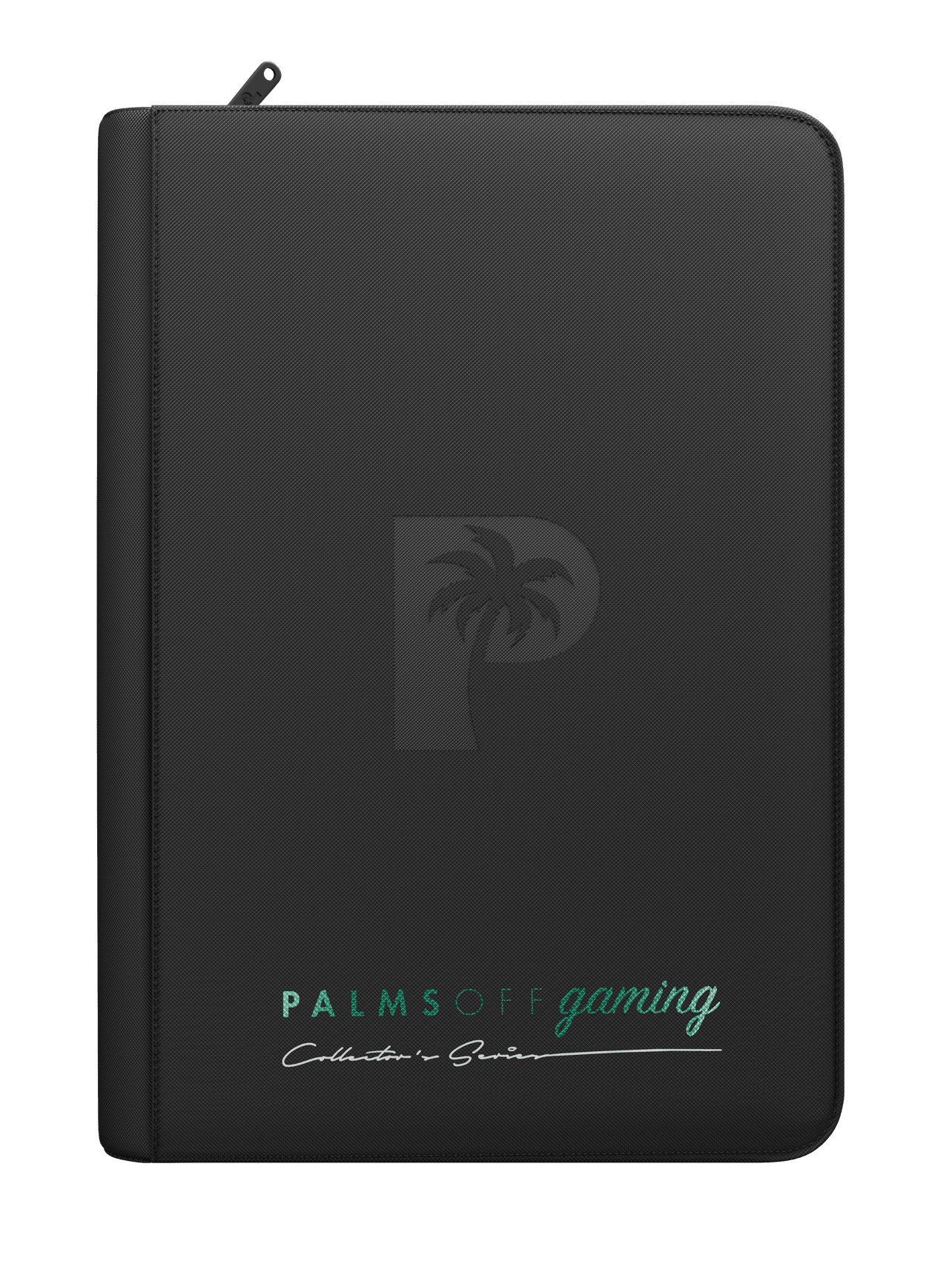 Palms Off Gaming Collector's Series 4 Pocket Zip Binder - Black - HazzCardShop