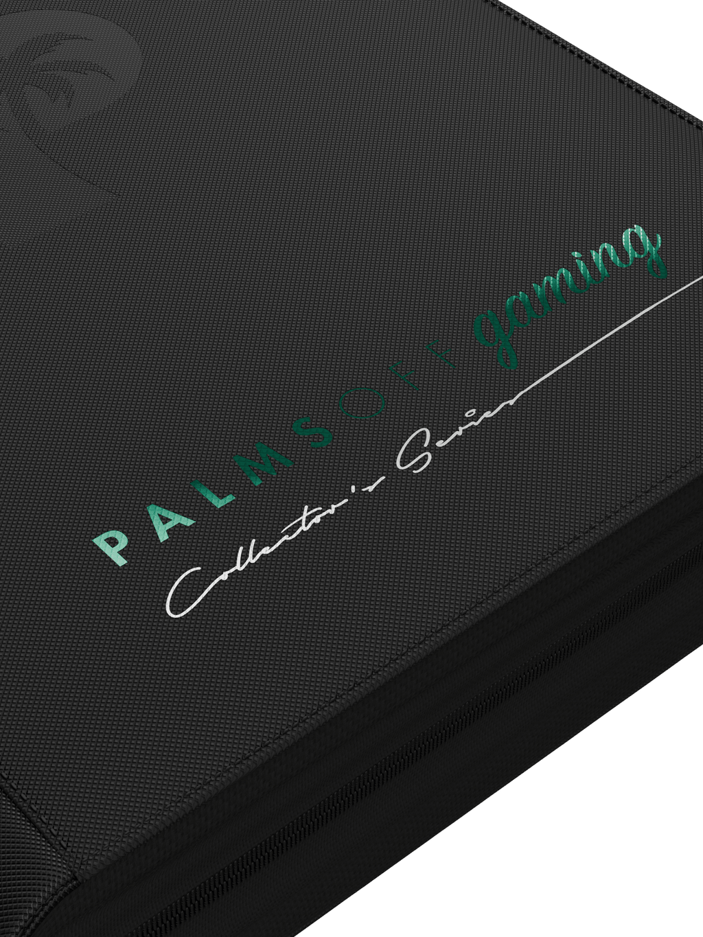 Palms Off Gaming Collector's Series 4 Pocket Zip Binder - Black - HazzCardShop