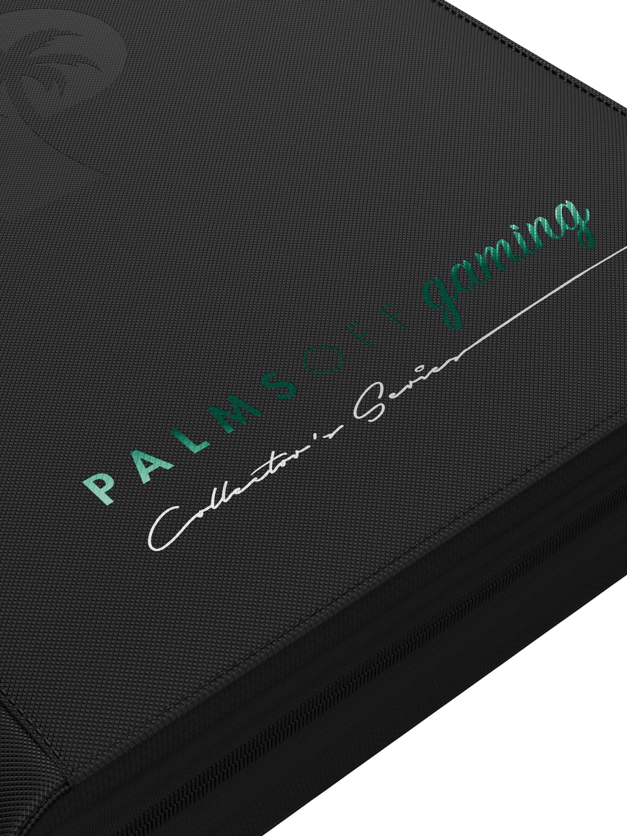 Palms Off Gaming Collector's Series 4 Pocket Zip Binder - Black - HazzCardShop