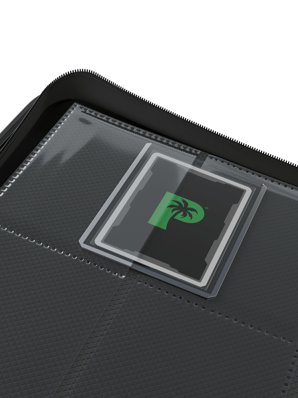 Palms Off Gaming Collector's Series 9 Pocket Top Loader Zip Binder - Black - HazzCardShop
