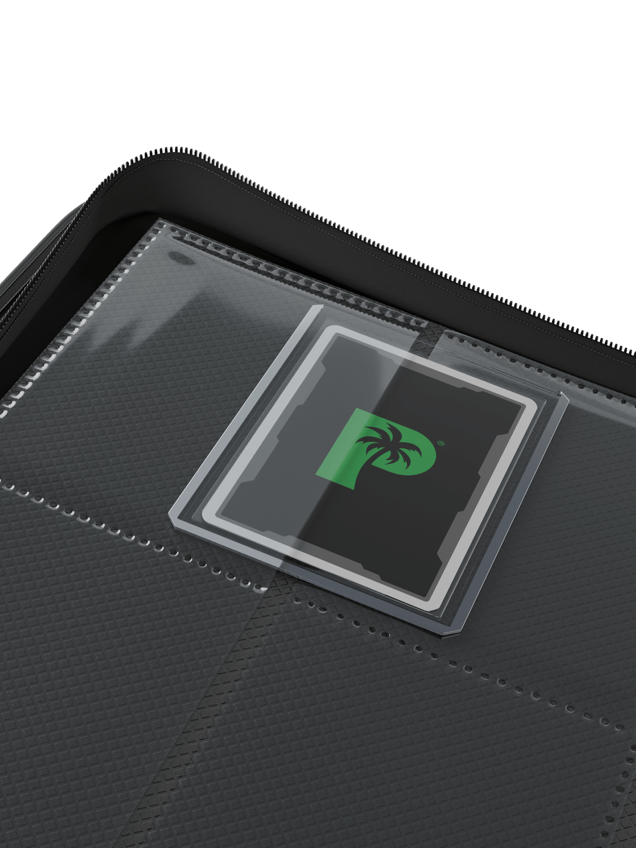 Palms Off Gaming Collector's Series 9 Pocket Top Loader Zip Binder - Black - HazzCardShop