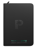 Palms Off Gaming Collector's Series 9 Pocket Top Loader Zip Binder - Black - HazzCardShop
