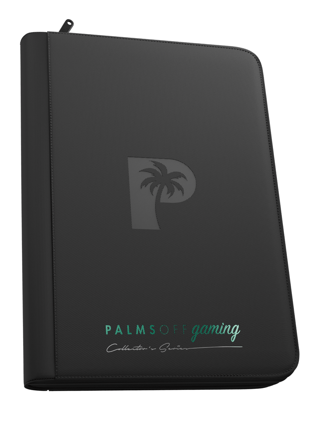 Palms Off Gaming Collector's Series 9 Pocket Zip Binder - Black - HazzCardShop