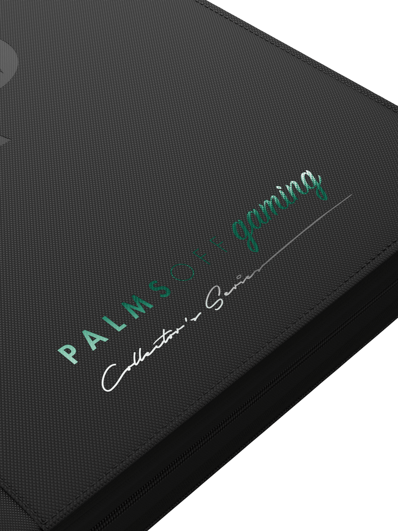 Palms Off Gaming Collector's Series 9 Pocket Zip Binder - Black - HazzCardShop