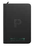 Palms Off Gaming Collector's Series 9 Pocket Zip Binder - Black - HazzCardShop