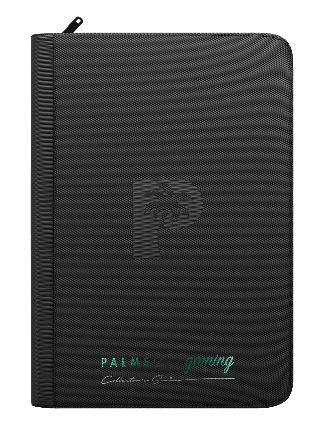 Palms Off Gaming Collector's Series 9 Pocket Zip Binder - Black - HazzCardShop