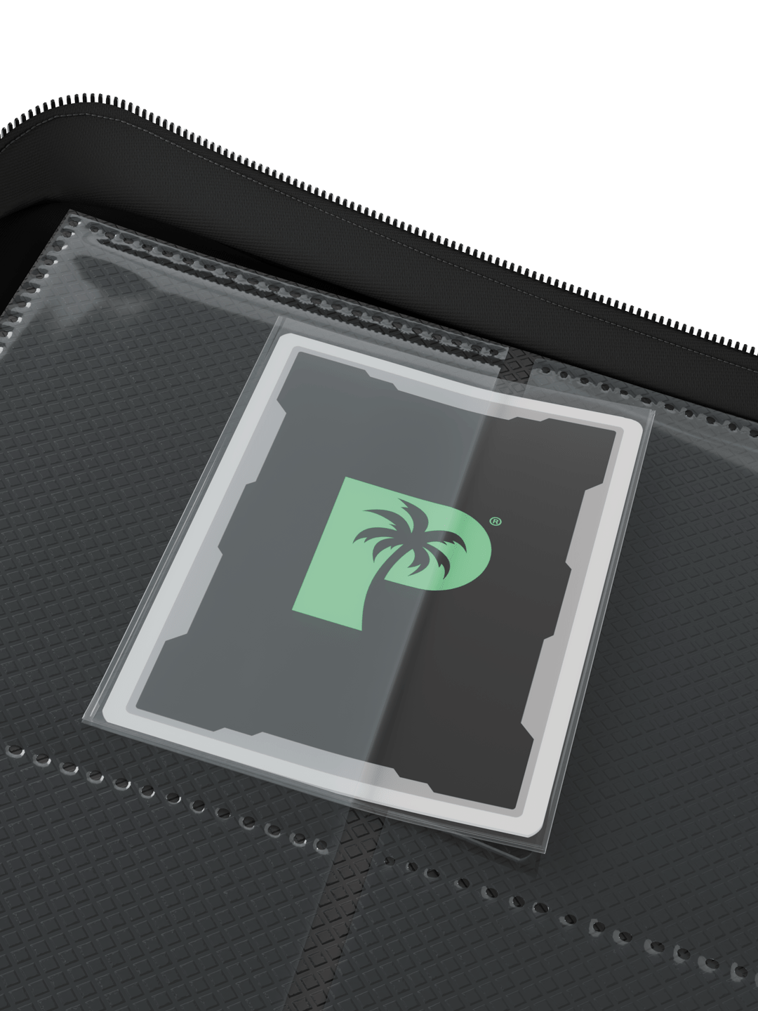 Palms Off Gaming Collector's Series 9 Pocket Zip Binder - Black - HazzCardShop