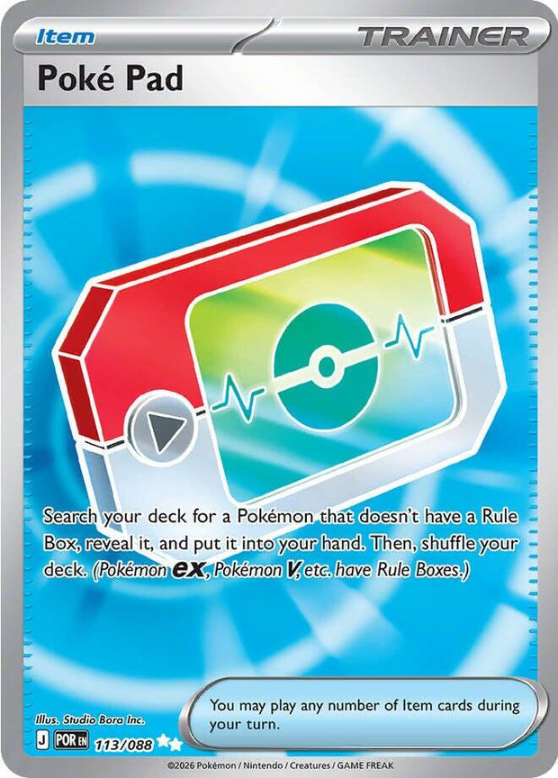 Poké Pad 113/088 UR Perfect Order Pokémon Card