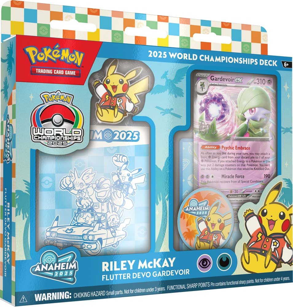 Pokémon TCG: 2025 World Championships Deck – Riley McKay Gardevoir - HazzCardShop