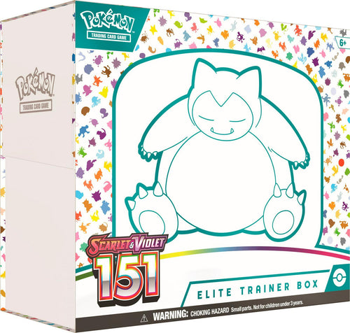 Pokémon TCG: Scarlet & Violet - 151 Elite Trainer Box + Acrylic Case - HazzCardShop