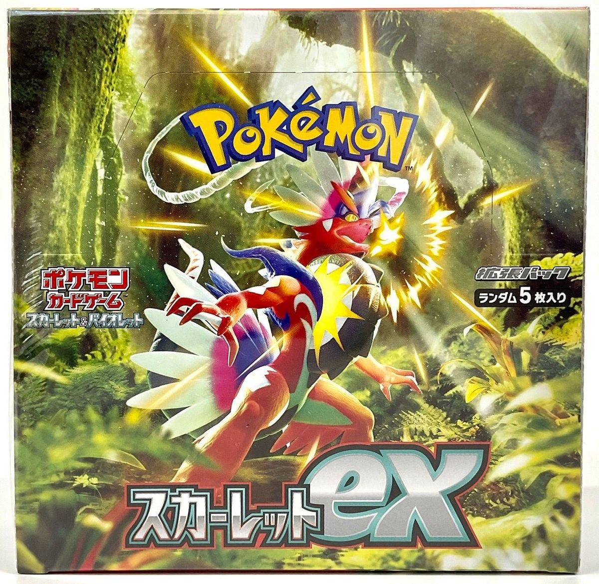 Scarlet ex SV1S Japanese Pokémon TCG Booster Box - HazzCardShop