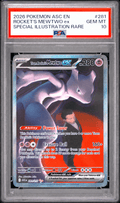 Team Rocket's Mewtwo ex 281/217 – PSA 10 – Special Illustration Rare – Ascended Heroes - HazzCardShop